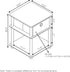 3-Tier Grey/Black/Black,18063GYW/BK/BK Furinno Turn-N-Tube End Table, French Oak