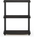 3-Tier Furinno TURN-N-TUBE Storage Shelves, Book Shelf, Corner Shelf, Toolless Open Shelves, for Organization