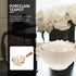Hemoton Chinese Tea Set, Portable Gongfu Tea Set, Ceramic Tea Kettle, 360° Rotation Tea Maker, Porcelain Tea Dispenser