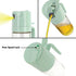 2 1 18.6oz/550ml Glad in Oil Dispenser, - Olive Oil Sprayer for Cooking, Pouring Salad Dressing, and Grilling - Kitchen