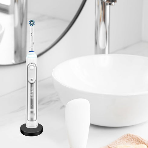 LUEXBOX 2Pack 3/4/5/6, 500/1000/2500/3000/5000/7000/7500, 6000/8000 Black Electric Toothbrush Holder for Bathroom