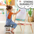 9'' 300lb, CasaZenith Step Stool Foldable, Folding Step Stool for Kids & Adults, Hold Up to Lightweight Small