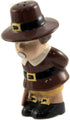 Pacific Giftware Turkey and Pilgrim Magnetic Ceramic Thanksgiving Salt and Pepper Shakers