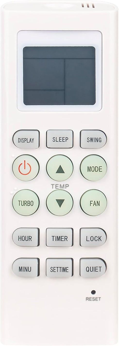 Replace AC Remote Control KKG9A-C1 KKG9B-C2 Compatible with Mirage/Agratto/Changhong Air Conditioner