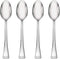 Lenox Portola Teaspoons Set of 4, Stainless Steel, 0.35