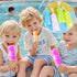 DHYLRICHER 250 (2 12 Inch) Pcs Disposable Ice Lolly Molds Plastic Freeze Pop Bags with Silicone Funnel for Homemade