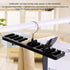 Haofy Tie Belt Scarf Organizer, Storage Rack for Ties, Belts, Scarves, Sunglasses, Watches, Sturdy Plastic Closet