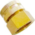 YOUHO Garden Hose Adapter 3/4" GHT(F) x 3/4 NTP Female - Reusable Connector Fittings for Rain Bird, Orbit, Toro, Dig