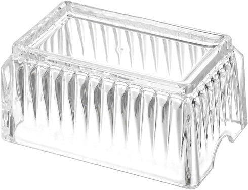 Acrylic Tea Bags Caddy Organizer, Tea Chest Box for Tea, Coffee Bags, Sweeteners, 11x6.5x6.5cm, 1 Divided Section