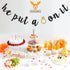 He Put A Ring On It Banner, Black Glitter Engagement Party Decoration Sign for Wedding & Bridal Showers