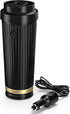 Heated Cup,Car Cup Holder,Intelligent Cooler Mug|One Touch Switch|12 OZ Coffee Mug|Car Smart