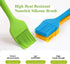 4 Pack Basting Brush + Large Spatula Silicone Pastry Baking BBQ Sauce Marinade Meat Glazing Oil Brush Heat Resistant