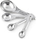 Fox Run 4-Piece Stainless Steel Measuring Scoops, 0.75 x 1.75 x 5.25 inches, Metallic