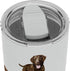SERENGETI 20 Oz. Stainless Steel Tumbler, Vacuum Insulated with Spill Proof Lid, 3D Print, Chocolate Labrador