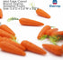 30 Pcs Mini Artificial Fake Vegetables Carrots Decor - Faux Lifelike Simulation Plastic Carrot for Home House Kitchen