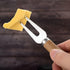 Cheese Knives Set with Wooden Handle, Mini Serving Tongs, Spoons, Forks for Party and Christmas