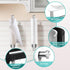 MGahyi Paper Towel Holder Wall Mount, 13.2 inch Stainless Steel Paper Towel Roll Rack (Silver, 2*Rectangle)