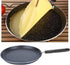 Yosoo Non Stick Frying Pan, Fast Heating Aluminum Alloy Cookware with Heat Proof Handle for Breakfast