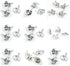 29 Pieces Antique Silver Tone Jewelry Making Charms - Teapot, Tea Kettle, Pot & Wine