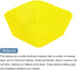 uxcell 18Pcs Silicone Cupcake Baking Cups, Non-Stick Square Baking Cups for Muffins and Cooking Eggs