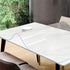 VeeCano 24X48 Inch Clear Plastic Table Protector PVC Vinyl Kitchen Dinner End Coffee Table Top Cover Cloth Wood