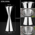 Double Cocktail Jigger with Measurements, 2 oz 1 oz Jigger for Bartending, 304 Stainless Steel Bar Tools
