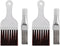 PRETYZOOM 4pcs Air Conditioner Fin Cleaning Brush Kit: 2pcs Fin Cleaner Brush, 2pcs Whisk Brush