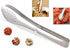 Pack of 3 Sizes Stainless Steel Tongs, Heavy Duty Food Tongs for Salads, Bread, Ham, BBQ, Cooking, Serving