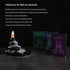80 Pcs Backflow Incense Cones, 8 Mixed Natural Scents including Sandalwood, Rose, Green Tea, Lavender