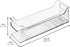 iDesign Stackable Plastic Pantry Bin with Handles, Clear, Made in USA