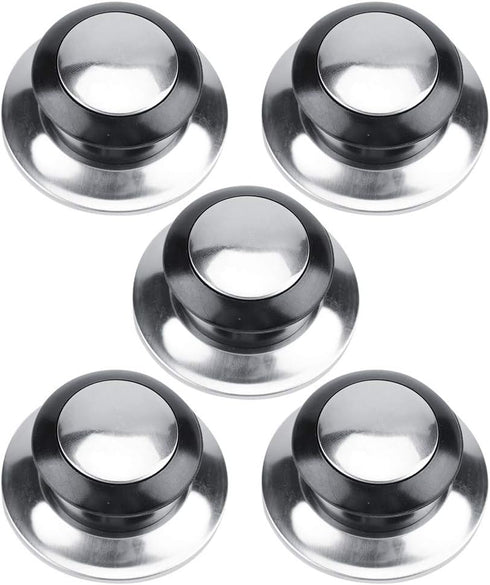 Pot Lid Top Replacement Knob, Pack of 5 Heat-Resistant Knob Lifting Handle for 6mm Mounting Hole