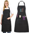 Noverlife Hair Stylist Apron with 4 Pockets, Hair Resistant 34 Inch Long
