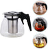 BESTOYARD 33Oz Glass Teapot, Detachable Water Kettle with Infuser for Tea and Iced Coffee Maker