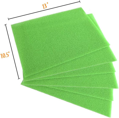 6 Pack Dualplex Refrigerator Liners Washable | 13"x10.5" Reusable Shelf Mats | Sponge Keeps Produce Fresh Longer