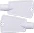BlueStars Ultra Durable 297147700 Refrigerator Door Lock Key Replacement Part for Frigidaire Kenmore Electrolux