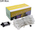 Lights,13ftx6.5ft 30V 8 HEYFUNi Curtain Safety Window Curtain Icicle String Lights Modes for Christmas Wedding Party