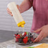 2-pack Porous Squeeze Bottles, Leak Proof Refillable Condiment Container for Kitchen Use, 10 oz
