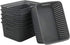 Teyyvn Plastic Storage Basket, Pack of 6, 10.03" x 7.59" x 4.09", Gray
