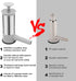 w/4 Bemodst Sausage Stuffer, Stainless Steel Manual Homemade Sausage Maker, hot dog Stuffer Stuffing Tubes, Used