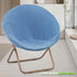 Buenanir Cozy Stretch Saucer Chair Cover - Jacquard Slipcover for Round Moon Chair - Foldable, Protector for Bedroom