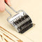 Kakalote Pasta Maker Stainless Steel Noodle Lattice Roller Pastry Wheel Cutter Spaghetti Maker