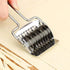 Kakalote Pasta Maker Stainless Steel Noodle Lattice Roller Pastry Wheel Cutter Spaghetti Maker