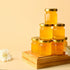 60 Pack Lids,1.5 oz CRTWDMAN Mini Honey Jars/Pot Metal Glass,Wooden Dippers,Bee Charms,Jutes,Stickers,Small,Tiny, Baby