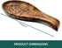 Walnut Wooden Spoon Rest Cooking Spoon Holder Organizer Heat-Resistant Wood Utensil Rest, Spoon Holder for Stove Top, Kitchen Utensil Holder for Ladles, Turner, Brush, Spatula& More