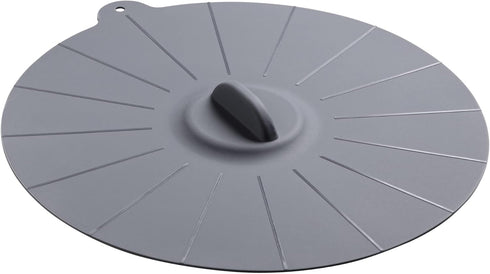 HIC Kitchen Cooking and Storage Lids, High-Heat Silicone, Set of 3