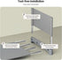 8-Compartment Closets, (Black-8) Storage Rack Tool-Free Assembly, Suitable for bedrooms, and Small Spaces; a Great