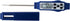Taylor 9877FDA Digital Food Thermometer, Compact Waterproof, 2.81 Inch Stem, FDA-Recommended Probe, Blue