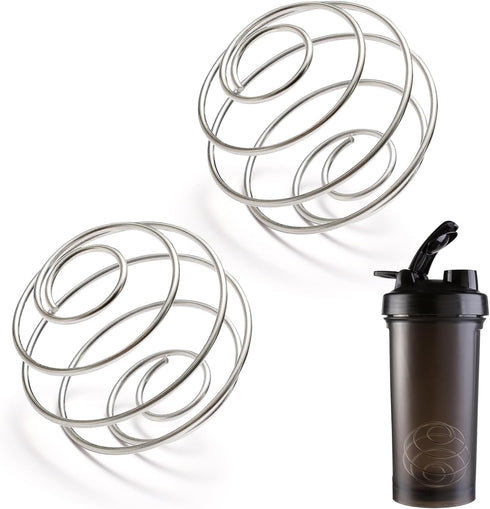 2 Pcs Shaker Balls - Stainless Steel Protein Shaker Ball Mixer Balls, 2 Inch Blender Balls for Shaker Bottles