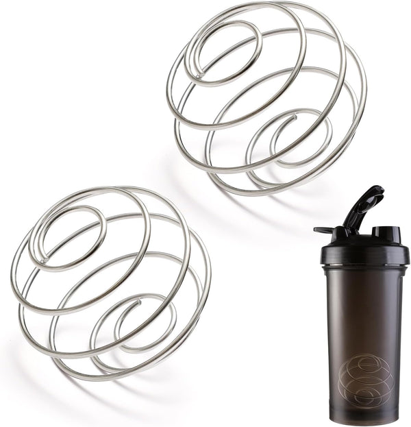 2 Pcs Shaker Balls - Stainless Steel Protein Shaker Ball Mixer Balls, 2 Inch Blender Balls for Shaker Bottles
