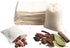 Eketirry Spice Bags, 10pcs Reusable Empty Tea Bags, Muslin Strainer Bags, Soup Bags